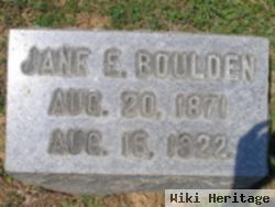 Jane Elizabeth Burns Boulden