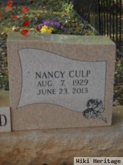 Nancy Culp Hammond