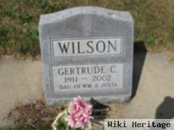 Gertrude C Wilson