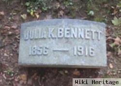 Julia K Bennett