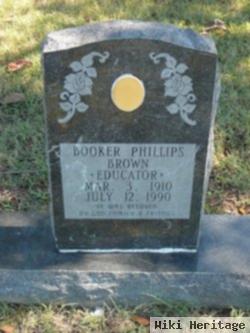 Booker Phillips "educator" Brown