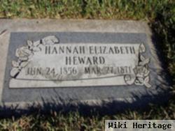 Hannah Elizabeth Heward