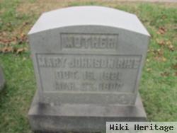 Mary Johnson Rine