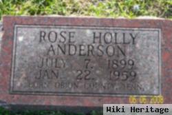 Rose Lee Holly Anderson