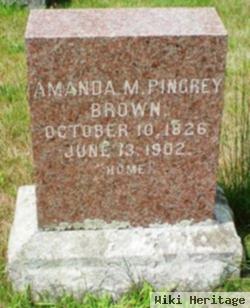 Amanda Malvina Pingrey Brown