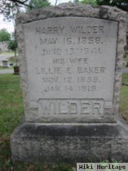 Harry Wilder