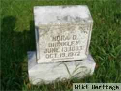 Nora D Brinkley