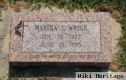 Martha L Wrege