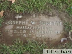 Joseph W Surette