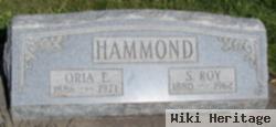 Oria Ella Hiatt Hammond