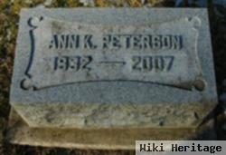 Annabelle K. "ann" Bitcon Peterson