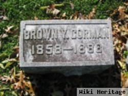 Brown Y. Corman