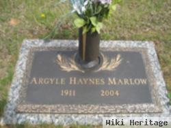 Argyle Haynes Marlow