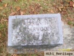 Warren H Underwood