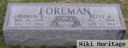 Landrum Effie Foreman