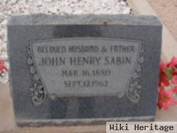 John Henry Sabin