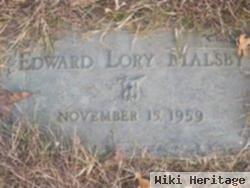 Edward Lory Malsby