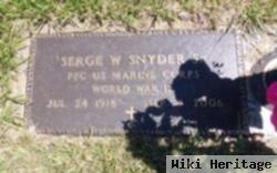 Serge W Snyder