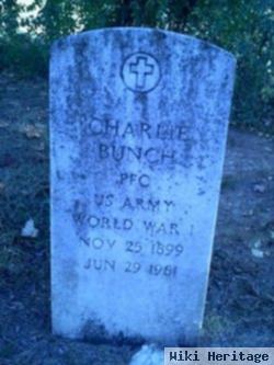 Pfc Charlie Bunch