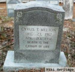 Cyrus T Melton