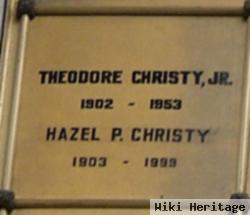 Hazel P Christy