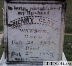 Henry Clay Watson