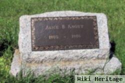 Alice Bernice James Knott