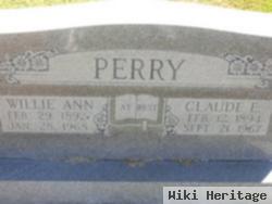 Claude E Perry