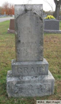 Martha Jane Amick Craig