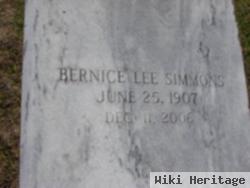 Bernice Lee Simmons