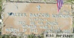 Walter Bascom "bat" Knode, Sr