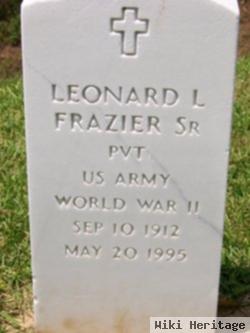 Leonard L Frazier, Sr