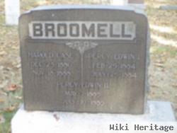 Percy Edwin Broomell, I