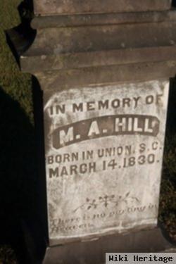 Margaret A. Hill