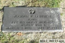 Joseph P O'brien