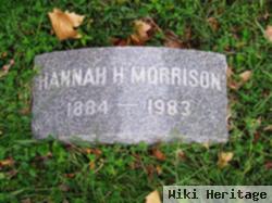 Hannah H. Morrison