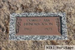 Donald Asa Hendrickson