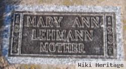 Mary Ann Lehmann