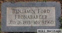 Benjamin Ford Fronabarger