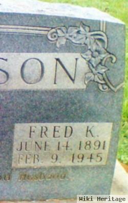 Fred K Jemison