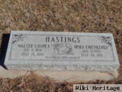 Walter Jewitt "jupe" Hastings