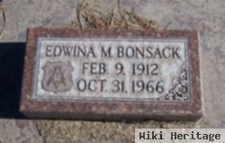 Edwina M Bonsack