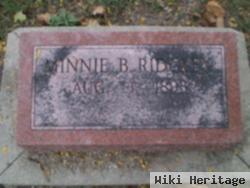 Minnie B. Ridgley