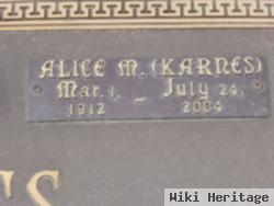 Alice Mae Karnes Roberts