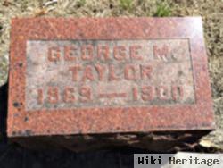 George M Taylor