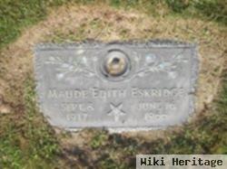 Maude Edith Eskridge