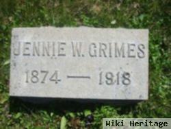 Jennie L. Whaley Grimes