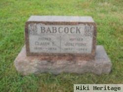 Claude E Babcock