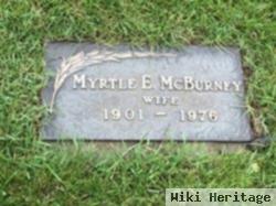 Myrtle E Mcburney