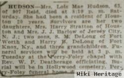 Lois Mae Goss Hudson